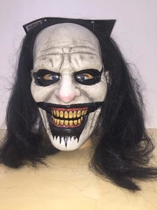 ERWACHSENE SÜSSE TRÄUME JABBER KIEFER BÖSER CLOWN PVC MASKE KOSTÜM ZUBEHÖR MR039189 - Bild 1 von 3