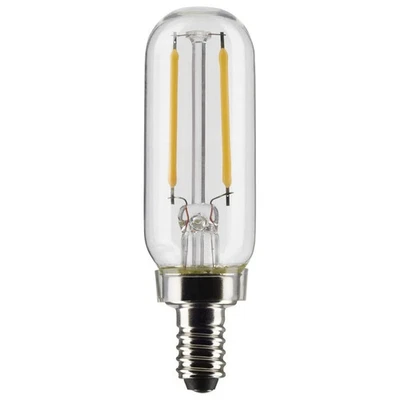 Satco S21340 - 2.8 Watt T6 LED Clear Light Bulbs  2700K 120 Volts S-21340 6 Pack - Image 1 of 4