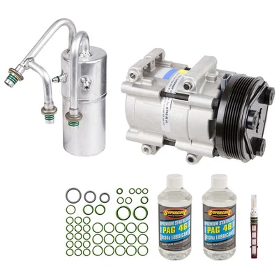 Compressor CA com kit de reparo AC para Ford Windstar 1995 1996 1997 1998 - Imagem 1 de 4