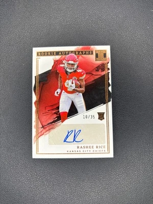 2023 Panini Impeccable Rashee Rice Auto #10/35 - Image 1 of 2
