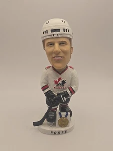 ADAM FOOTE  2002 OLYMPIC BOBBLEHEAD TEAM CANADA GOLD MEDAL Hockey NHL - Picture 1 of 10