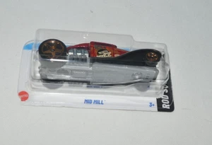 Hot Wheels 2025 Rod Squad - Mid Mill rojo metálico suelto - Imagen 1 de 9