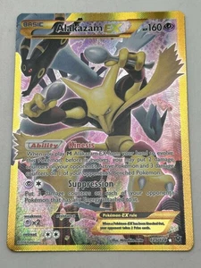 Alakazam EX - 125/124 - Secret Rare English Pokemon XY Fates Collide NM - Picture 1 of 2