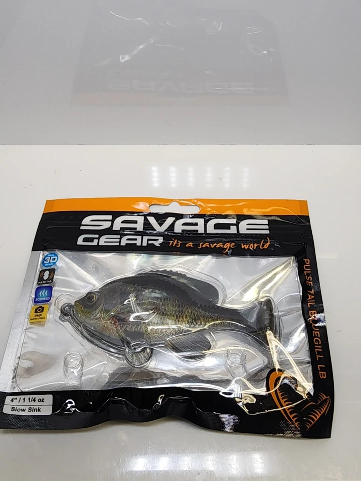 Savage 2541 Pulse Tail Shiner 4in 3/4oz Loose Body Shad