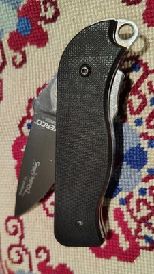 Extremely Rare Collectable Meyerco Rollock Glider Knife Blackie Collins design. - Image 1 of 4