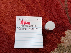 📈 AKAI 👈 SK331487A RECORD MASTER KNOB 💥 CARRETE ESTÉREO GX-77 A CARRETE - Imagen 1 de 4