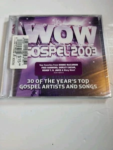 WOW Gospel 2003 2-Disc MUSIC AUDIO CD R&B Christian praise worship songs! NEW - Imagen 1 de 2