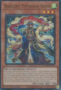 1X NM Radiant Typhoon Swen - DOOD-EN014 - Ultra Rare 1st Edition - Picture 1 of 1