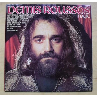 DEMIS ROUSSOS MAGIC LP 1981 RE-ISSUE OF 1976 ALBUM IN DIFFERENT COVER UK - Image 1 of 2