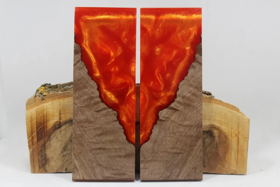 HÍBRIDO ESTABILIZADO ARCE ÓNIX MATERIAL DE MANGO DE CUCHILLO COMPUESTO PERSONALIZADO (1234) Foto 1 de 1