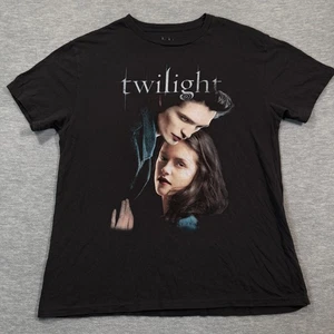 Twilight T Shirt Mens XL Black Edward Bella Graphic Lions Gate 2023 Movie Tee - Picture 1 of 5