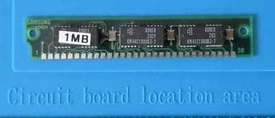 1MB 30-Pin SIMM RAM (Samsung KM44C1000AJ-7, FPM 70ns, Parity) – Tested - Image 1 of 2