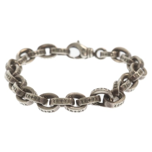 CHROME HEARTS BRACCIALE ARGENTO CHN CARTA GRANDE CUORI CROMATI usato85cecbda7a05e70c53bde33b