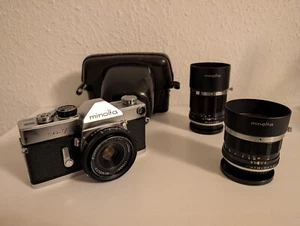 Minolta SR-7 + Objektive + Zubehör - Bild 1 von 24