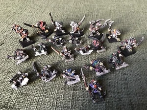 Warhammer Skaven Oldhammer Painted ratmen X20 O165 - Picture 1 of 6