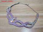 2023 New Belly Dance Necklace Rhinestone Chain Female Adult Clothing Accessories