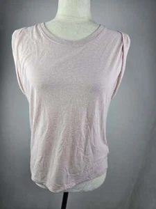 ¡NUEVO CON ETIQUETAS! Camiseta sin mangas EXPRESS talla XS rosa claro para mujer - Imagen 1 de 3