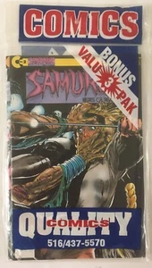 Cómics de calidad sellados paquete de 3 de valor Samuree #2 ToyBoy #1 cómics de continuidad - Imagen 1 de 2