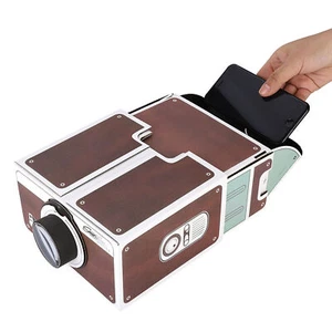 Second-generation Mini DIY Home Portable Smart Mobile Phone Projector Home - Picture 1 of 12