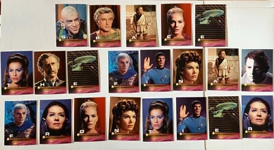 Star Trek TOS: The Original Series Season 3 - 21 Card Autograph Challenge Set - Image 1 of 3