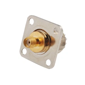 SMA-UHF adapter connector SMA Jack to UHF SO239 Female Jack Panel Mount straight - Picture 1 of 2