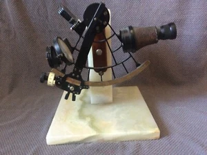 Antique WWI Sextant- Hamburg C.Plath #14120 - Picture 1 of 10