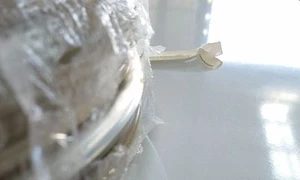 VW VOLKSWAGEN BEETLE CHROME MYLAR LOCKING STRIP WINDSCREEN RUBBER INSERT VW-01 - Picture 1 of 1