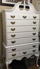 Lexington Solid Cherry Highboy Dresser with 11 Drawers Chest Bureau