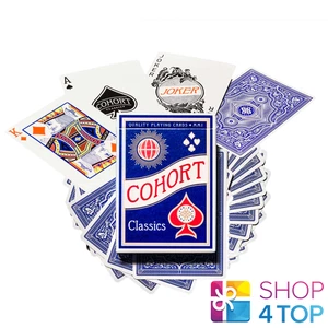 ELLUSIONIST BLUE COHORT VINTAGE CASINO SPIELKARTEN DECK MAGISCHE TRICKS NEU