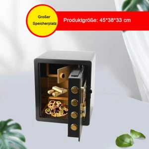 Safe Tresor Möbeltresor mit digital Tastatur & Schlüssel Sicherheit Tresorfach - Bild 1 von 14