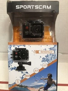 DROGRACE WP200 Sport Action Camera Video Camera Waterproof Digital Cam Car D... - Picture 1 of 4