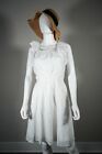 Womens Mini Dress 2 Mark New York White Ruffled Mini Dress Size 2
