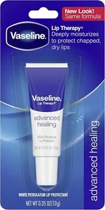 3PACK Vaseline Lip Therapy Advance Formula by Vaseline for Unisex - 0.35 oz - Picture 1 of 3