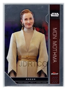 Star Wars 2023 Topps Finest Base FN-7 Mon Mothma - Imagen 1 de 2