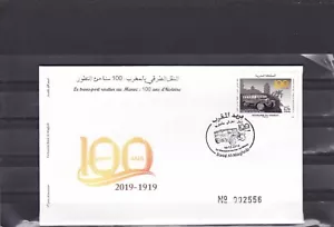 Morocco FDC road transportation small bus 2019 - Picture 1 of 1