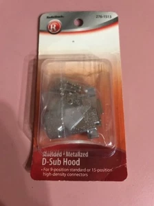Shielded Metalized D-Sub Hood #276-1513 By RadioShack Ships N 24h - Picture 1 of 2