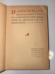 Blason De Plata - Rojas, Ricardo - Bild 1 von 4