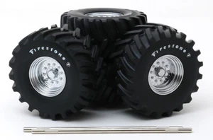 Greenlight 13546 1/18 Scale Firestone - 48-Inch Monster Truck Wheel And Tire - Picture 1 of 1