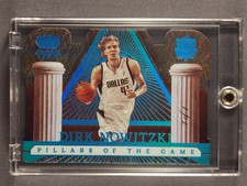 2022-23 Court Kings Pillars of the Game Dirk Nowitzki 1/1 Platinum One of One
