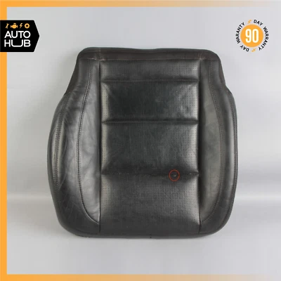 07-11 Mercedes W164 ML63 AMG Front Right Lower Bottom Seat Cushion Black OEM - Image 1 of 4