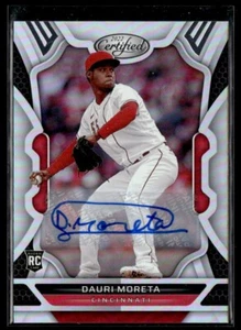 2022 Panini Chronicles Certified Autographs Dauri Moreta Rookie Auto Cincinnati - Picture 1 of 2