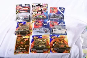 LOT DE 9 BLISTER-PACKS DE SOUVENIRS NASCAR - Cercle des Vainqueurs, Champions de Course - Photo 1/19