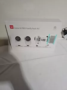 YI Pro 1080P 4PC Home Security Camera, 2.4Ghz Indoor IP Camera with Person - Picture 1 of 2