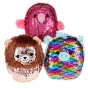 Lot of 6 Pieces - Kelly Toys – 8 Inch Reversible Sequin Plush – 3 Assorted Style - Picture 1 of 4