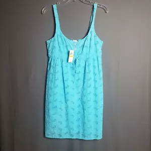C&C CALIFORNIA Dress Women's Medium Aqua Short Adjustable Summer NWT - Picture 1 of 18