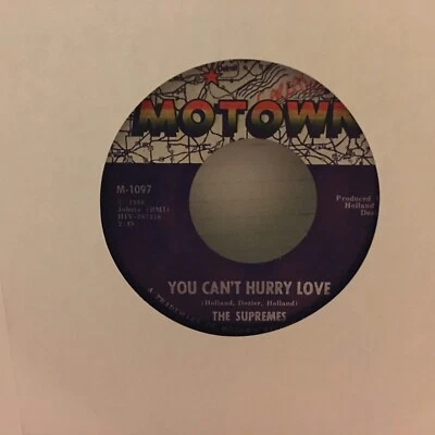 M-1097 - 45RPM - The SUPREMES: You Can’t Hurry Love/Put Yourself in My Place Foto 1 de 2