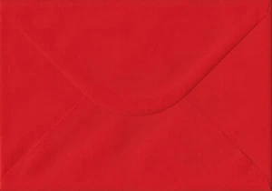 Sobres para tarjetas Poppy rojo A5 - 152 mm x 216 mm 100 gomados rojo A5 - Imagen 1 de 1