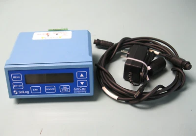 Parker SciLog SciCon RS-485 Conductivity Monitor Terminal w Adapters E18 - Image 1 of 4