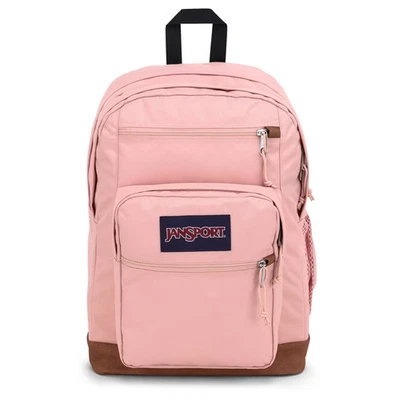 JanSport Cool Student 17.5" Backpack - Pink: Laptop-Friendly Structured Bookbag - Image 1 of 4