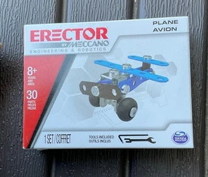 Erector by, Meccano - PLANE Metal Model Building Kit AIRPLANE MODEL KIT - Picture 1 of 8